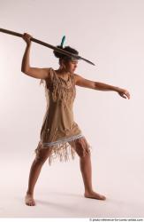 ANISE STANDING POSE WITH SPEAR